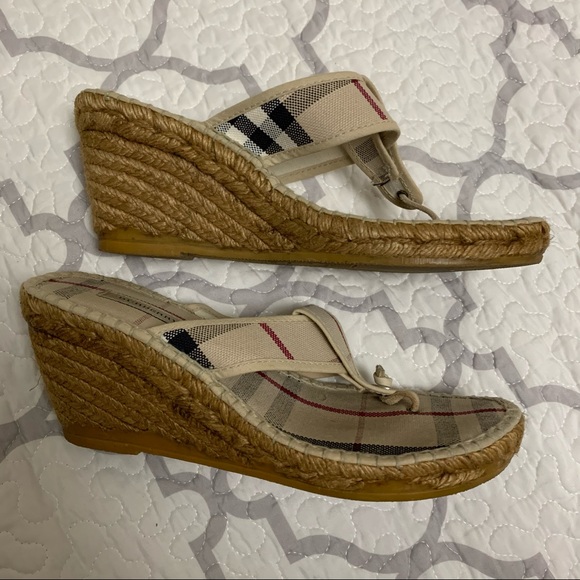 Burberry Espadrille Wedges - Picture 3 of 5